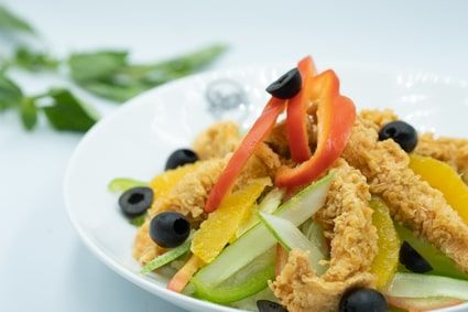 Crispy Chicken Salad