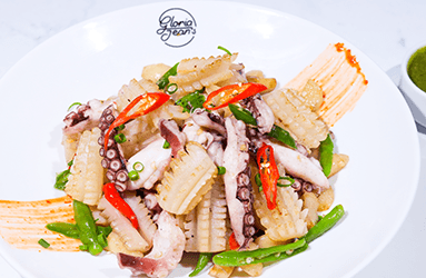 Octopus & Calamari Ã  la Braise