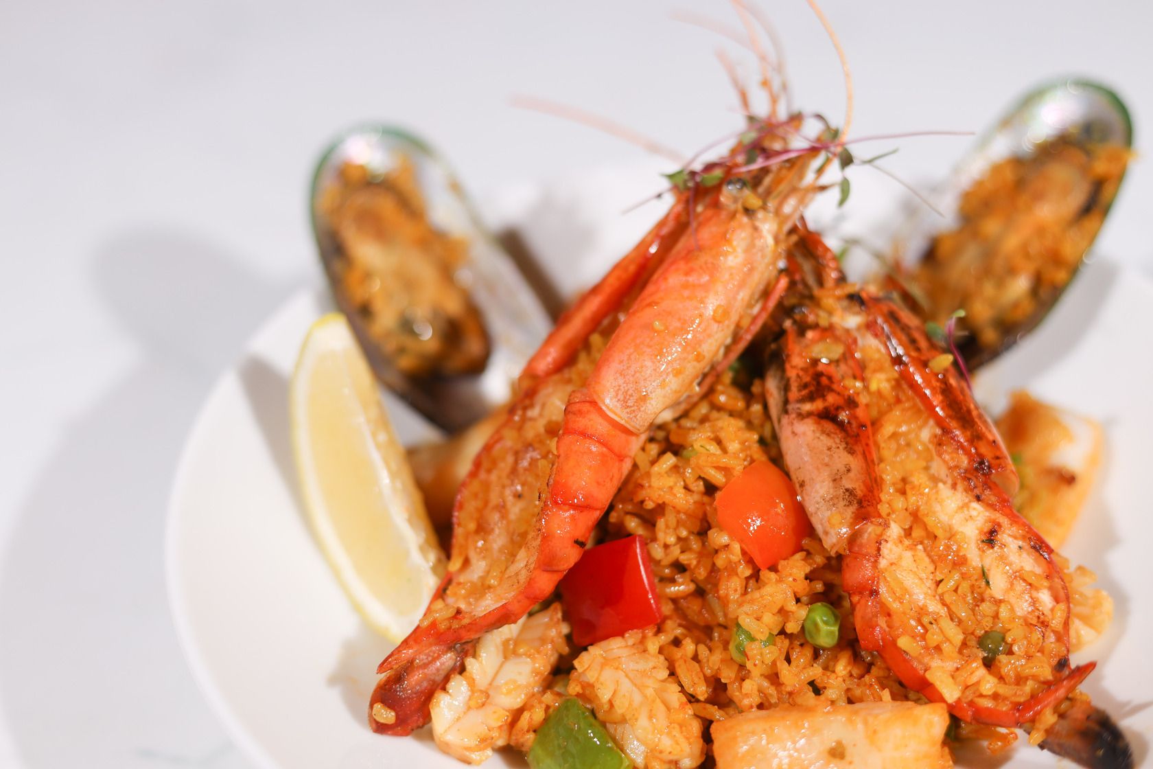 Spanish Seafood Paella