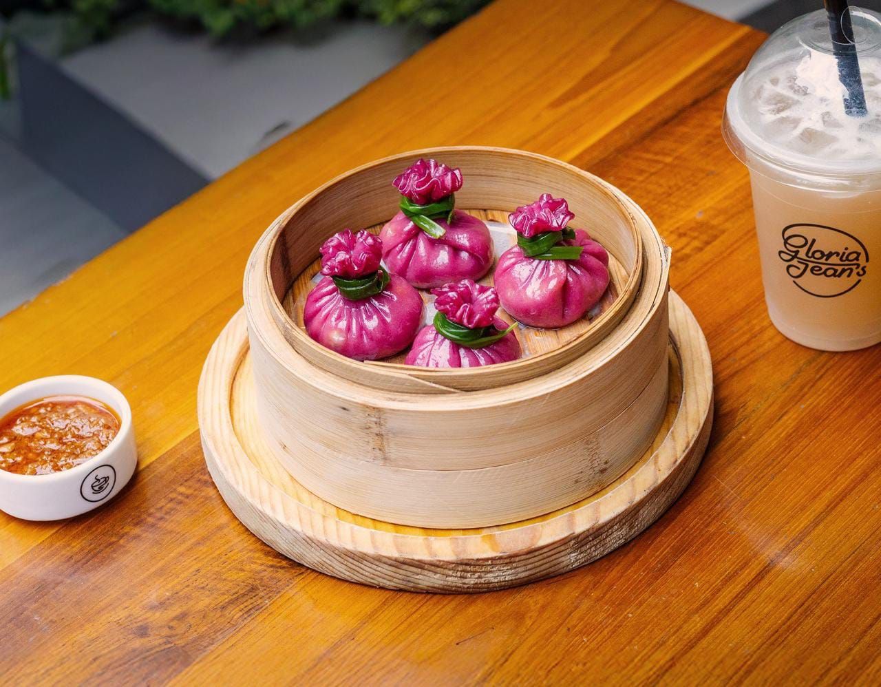 Chicken & Beet Dumplings 