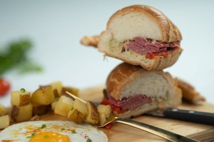 Beef Pepperoni Croissant